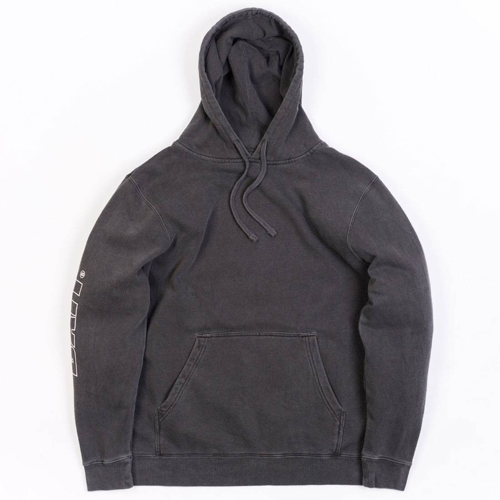 BAIT MEN PIGMENT DYED HOODY (BLACK) sz small men’s